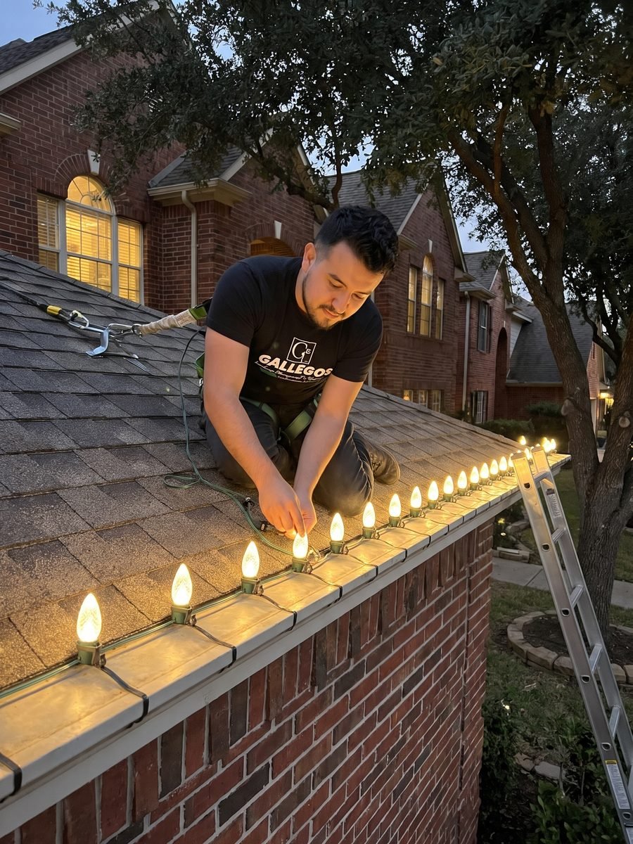 Warm white C9 bulbs